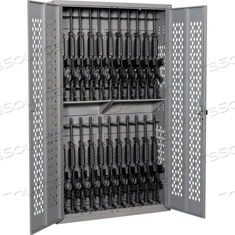 ARGOS GUN CABINET AWC72H24R - HOLDS 24 RIFLES 42"WX15"DX72"H STEALTH by Datum Filing ARGOS GUN CABINET AWC72H24R - HOLDS 24 RIFLES 42"WX15"DX72"H STEALTH by Datum Filing