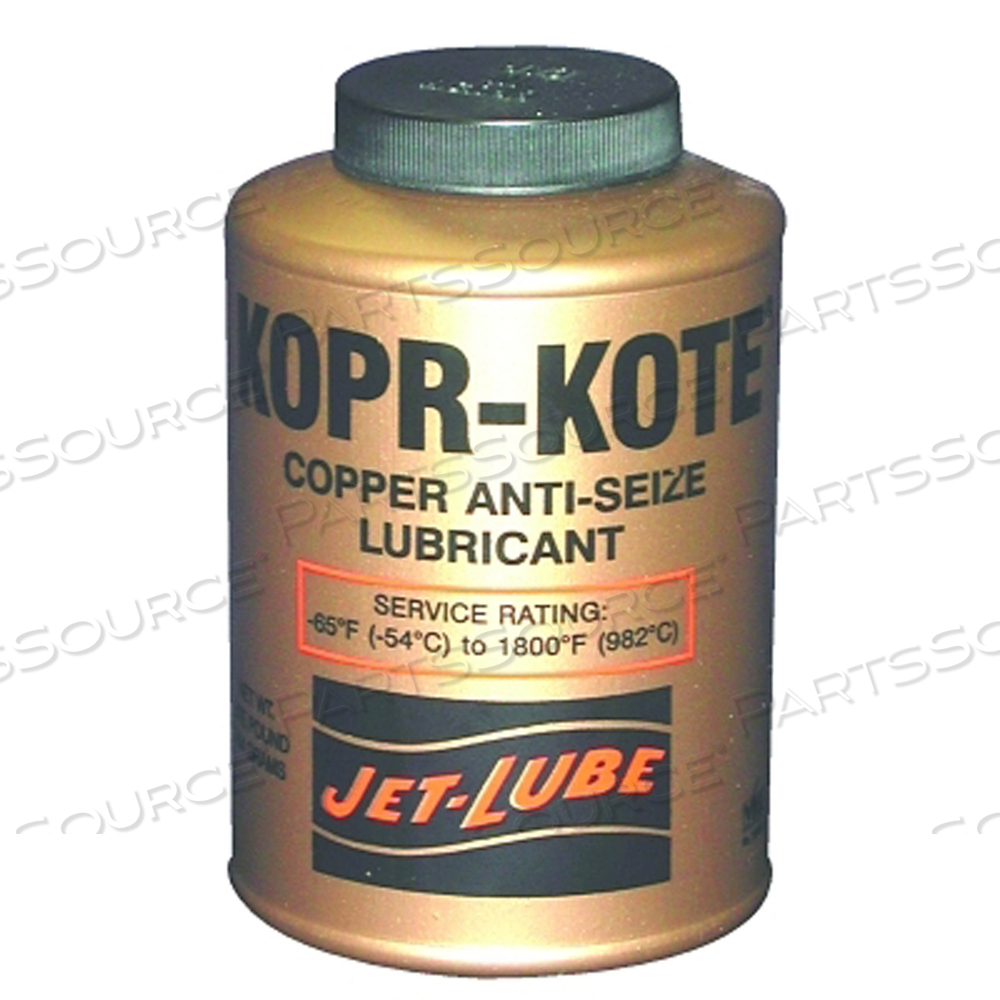 KOPR-KOTE HIGH TEMPERATURE ANTI-SEIZE AND LUBRICANT, 1/2 LB CAN by Jet-Lube