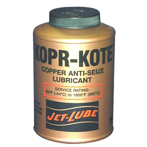 ANTI SEIZE COMPOUND 8 OZ BRUSH TOP CAN by Jet-Lube ANTI SEIZE COMPOUND 8 OZ BRUSH TOP CAN by Jet-Lube