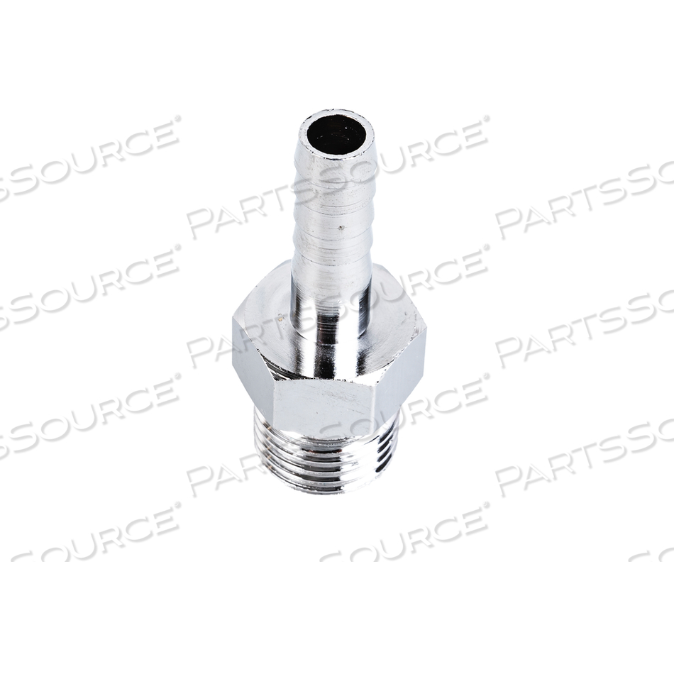 DISS MALE X 1/4IN HOSE BARB 200PSI OXYGEN ADAPTER by Precision Medical, Inc.