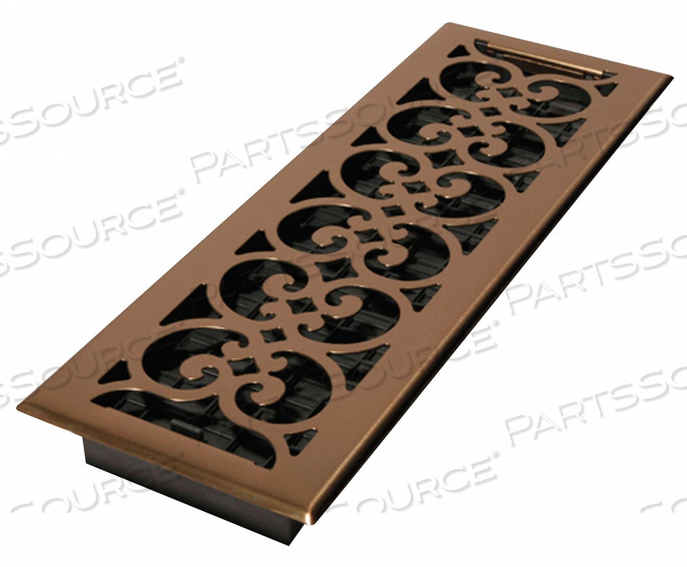 4X12 FLOOR REGISTER by Decor Grates 4X12 FLOOR REGISTER by Decor Grates