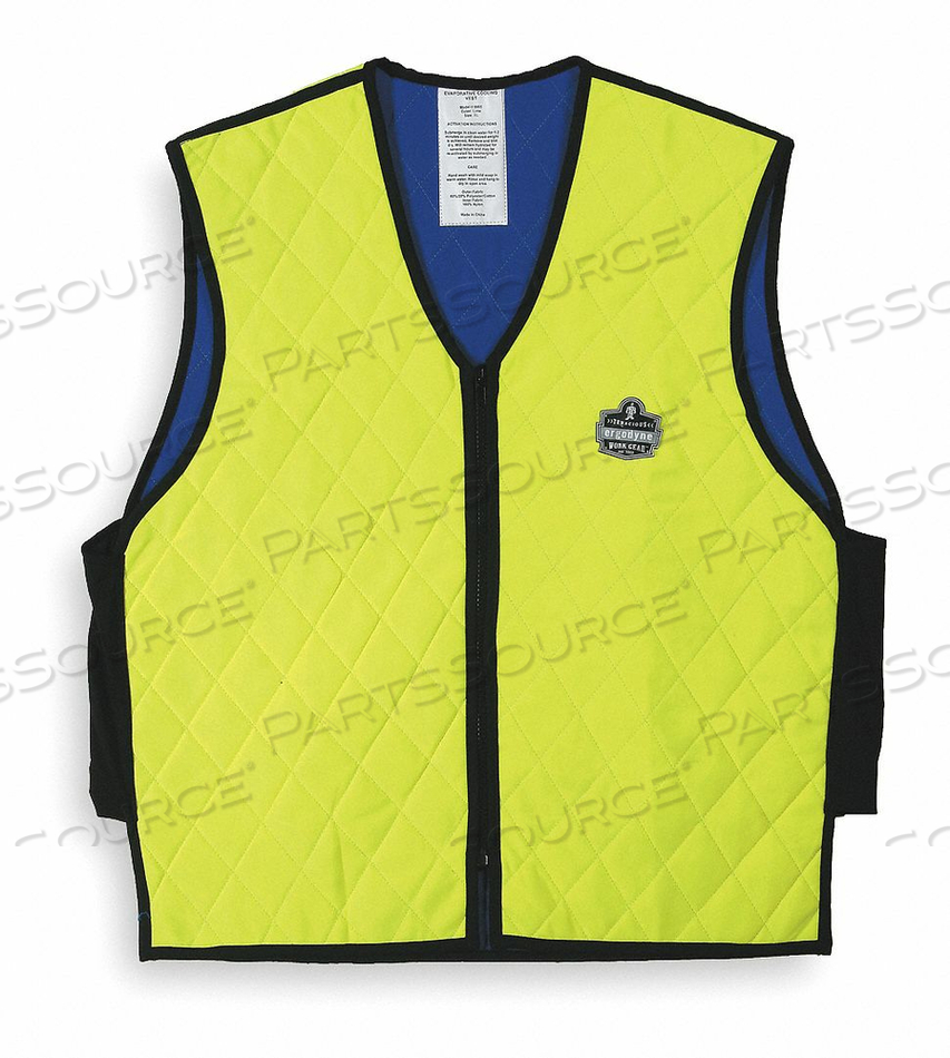 D2429 COOLING VEST HI-VISIBILITY LIME 4 HR. XL by Ergodyne D2429 COOLING VEST HI-VISIBILITY LIME 4 HR. XL by Ergodyne