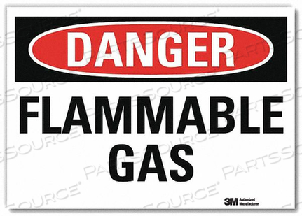 DANGER SIGN SELF-ADHESV MOUNT 7INWX5INH by Lyle Signs Inc.