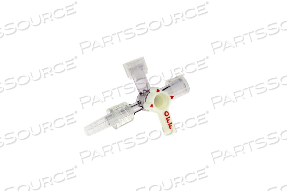 4-WAY STOPCOCK W/SWIVEL MALE LUER LOCK 50/CA by Smiths Medical