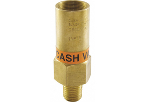 RELIEF VALVE BRASS 150 PSI 2-53/64 H by Cash Valve