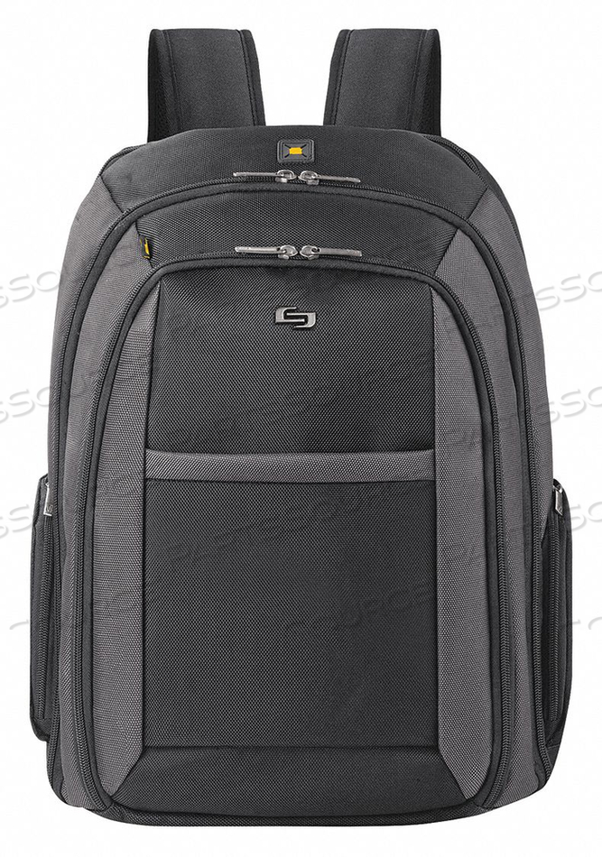 LAPTOP BACKPACK BLACK BALLISTIC POLY by United States Luggage