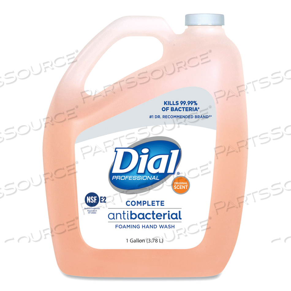 FOAM HAND SOAP 1 GAL. ORIGINAL PK4 by Dial FOAM HAND SOAP 1 GAL. ORIGINAL PK4 by Dial