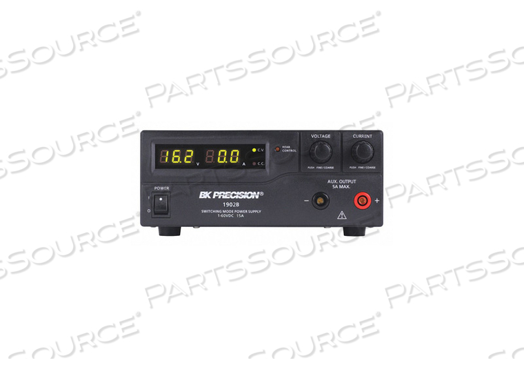DC POWER SUPPLY 0 TO 15A 1 TO 60V by B&K Precision