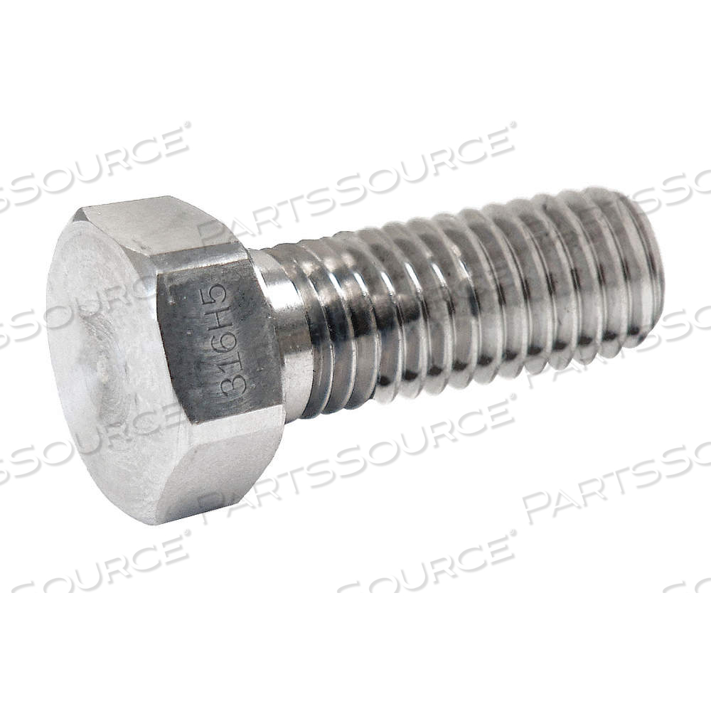 HEX HEAD CAP SCREW, STAINLESS STEEL, A4, PLAIN, 1/2"-13, COARSE, 4 IN LG, INCH by Approved Vendor HEX HEAD CAP SCREW, STAINLESS STEEL, A4, PLAIN, 1/2"-13, COARSE, 4 IN LG, INCH by Approved Vendor