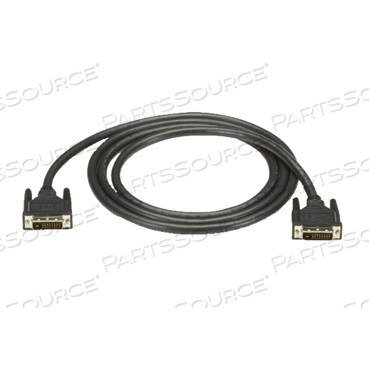 DVI-D DUAL-LINK DIGITAL VIDEO CABLE - MALE/MALE 