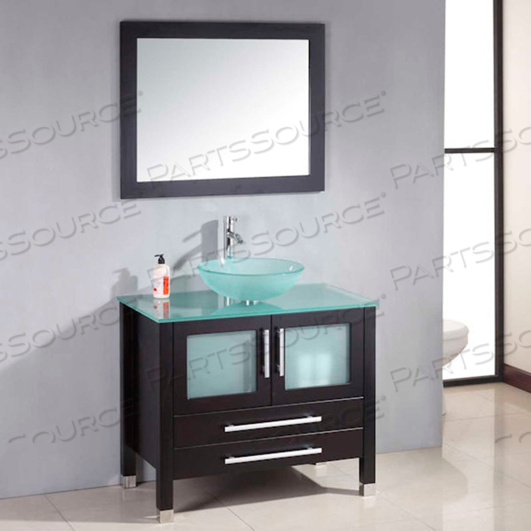 AMETHYST 35" SINGLE BATHROOM VANITY SET 