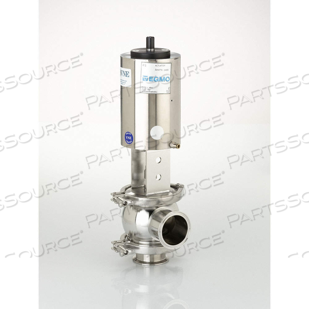 PNEUMATIC SANITARY SHUT-OFF VALVE 7 BAR by Vne Corporation