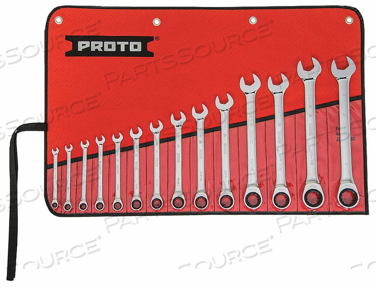RATCHETING WRENCH SET COMBINATION by Proto RATCHETING WRENCH SET COMBINATION by Proto