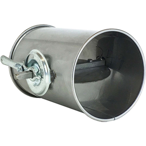 QF BUTTERFLY VALVE, 8" DIA, GALVANIZED STEEL by Nordfab LLC QF BUTTERFLY VALVE, 8" DIA, GALVANIZED STEEL by Nordfab LLC