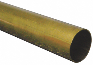 260 BRASS ROUND TUBE, 5/16 IN OUTSIDE DIA, 0.254 IN INSIDE DIA, 0.029 IN WALL THICK, 6 FT OVERALL LG by K S Precision Metals 260 BRASS ROUND TUBE, 5/16 IN OUTSIDE DIA, 0.254 IN INSIDE DIA, 0.029 IN WALL THICK, 6 FT OVERALL LG by K S Precision Metals