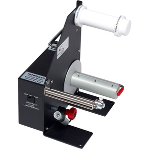 AUTOMATIC LABEL DISPENSER FOR TRANSPARENT & OPAQUE LABELS UP TO 4.5" WIDE by Labelmate USA LLC