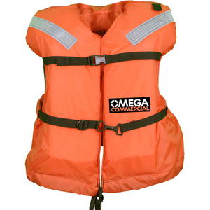 COMMERCIAL OFFSHORE LIFE VEST, TYPE I, ORANGE, UNIVERSAL ADULT by Flowt