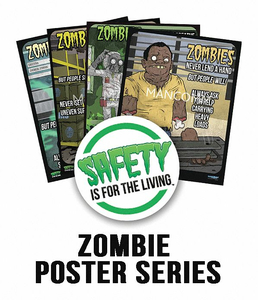 SAFETY POSTER 21 H 27 W PK12 by Mancomm