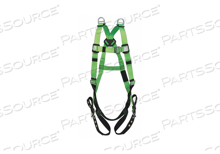 FULL BODY HARNESS UNIVERSAL 310 LB. GRN by SureWerx FULL BODY HARNESS UNIVERSAL 310 LB. GRN by SureWerx