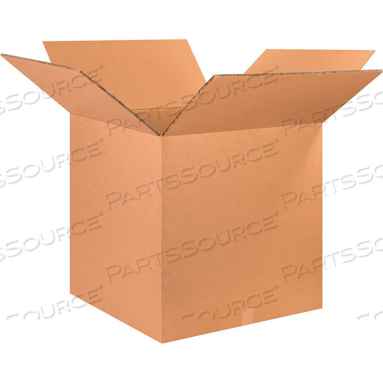 HEAVY-DUTY DOUBLE WALL CARDBOARD CORRUGATED BOXES 26" X 26" X 26" 275#/ECT-48 by The Packaging Wholesalers