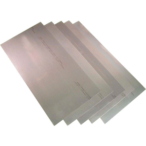 PRECISION BRAND 0.031" STEEL SHIM STOCK 8" X 12" FLAT SHEETS (PACK OF 5) by Precision Brand