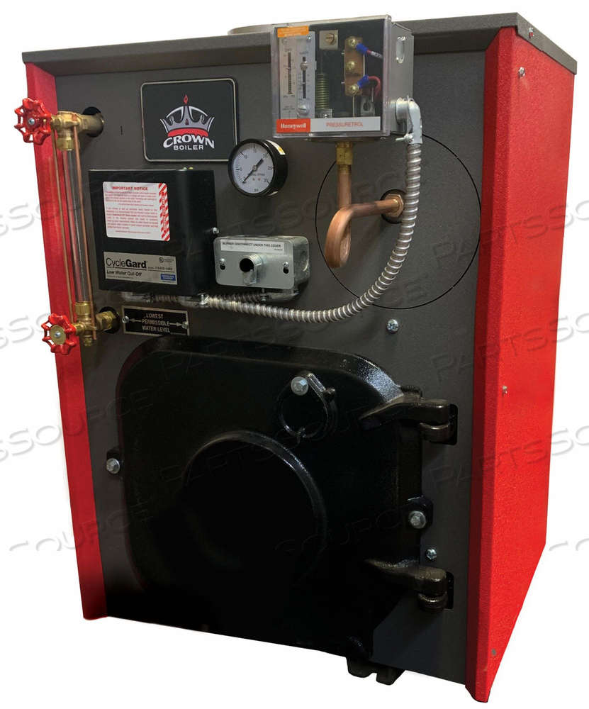 STEAM BOILER OIL 31-5/8 H 17-3/8 W by Crown Boiler Co.