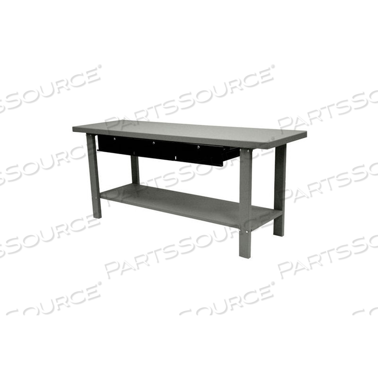 79" AUTOMOTIVE STEEL WORKBENCH W/ 3 DRAWERS by Homak Manufacturing