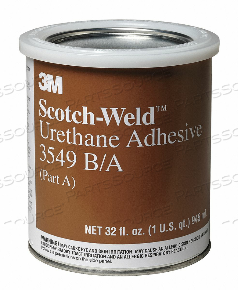 URETHANE ADHESIVE PART B/A 1QT BROWN PK6 by 3M Consumer URETHANE ADHESIVE PART B/A 1QT BROWN PK6 by 3M Consumer