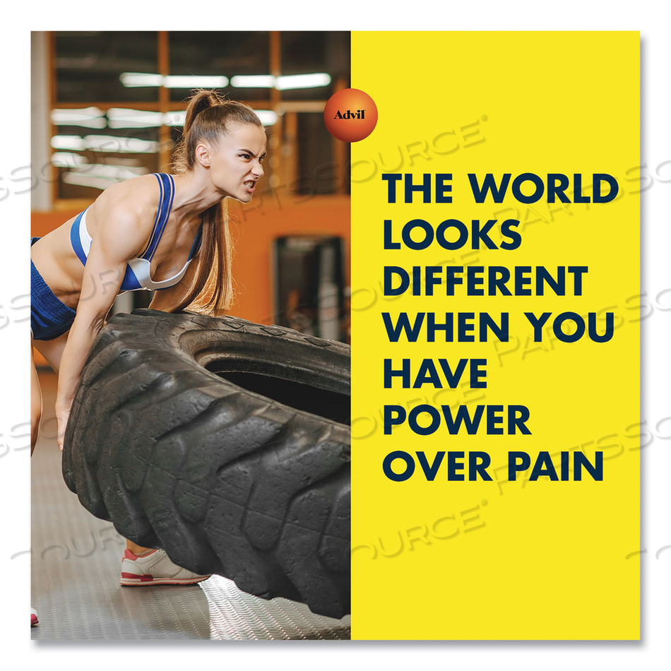 IBUPROFEN PAIN RELIEVER TABLETS, 100 COUNT by Advil