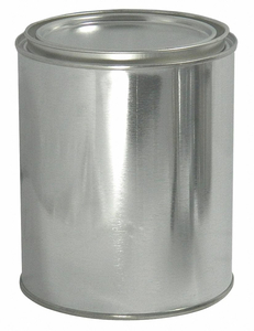 METAL CAN 1 GAL CAP 7-1/2 H ROUND PK34 by Qorpak