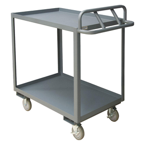 UTILITY CART WITH LIPPED METAL SHELVES, 1,200 LB LOAD CAPACITY, 36 IN X 24 IN by Durham Manufacturing Company