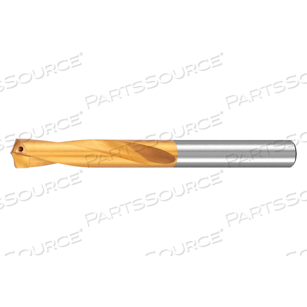 SCREW MACHINE DRILL BIT, 25.00 MM DRILL BIT SIZE, 5 5/16 IN FLUTE LG, TIN FINISH 