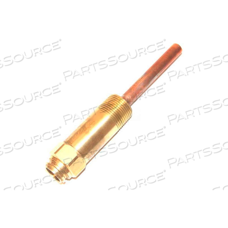 C347-3M IMMERSION WELL FOR AQUASTATS 3/4"PIPE CONN. X 3/8"DIA. X 1-1/2"D by Mitco Manufacturing