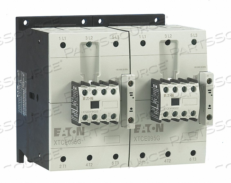 H2504 IEC MAGNETIC CONTACTR 480VAC 95A 1NC/1NO by Eaton