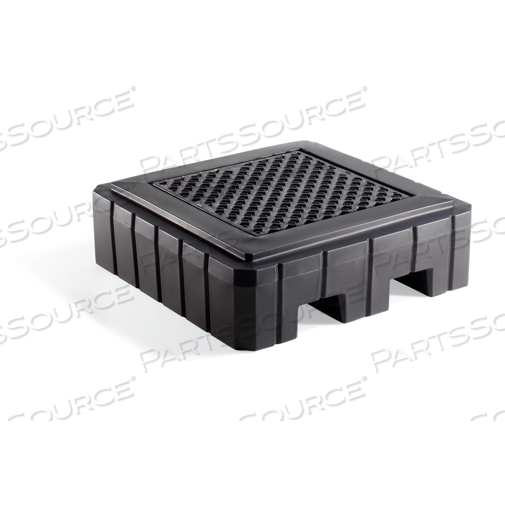 PIG HEAVY-DUTY 1-DRUM POLY SPILL CONTAINMENT PALLET by New Pig Corporation PIG HEAVY-DUTY 1-DRUM POLY SPILL CONTAINMENT PALLET by New Pig Corporation