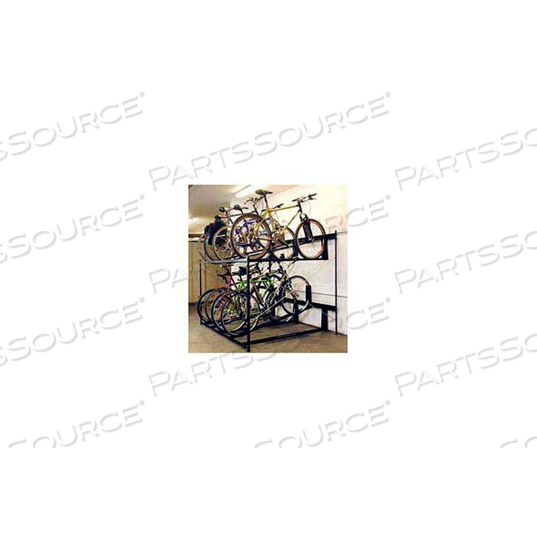 BIKE FIXATION NON-LOCKABLE TWO TIER 8 BIKE STORAGE RACK by Saris Cycling Group
