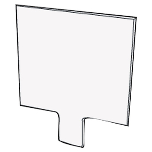 30590 JACKSON SAFETY SAFETY PLATE, OUTER, POLYCARBONATE by Jackson Safety