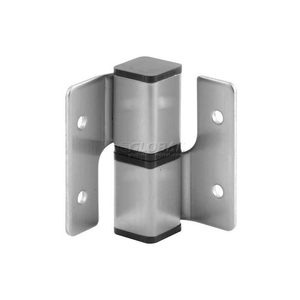 SQUARE BARREL HINGE SET, LH-IN/RH-OUT, STAINLESS STEEL by Sentry Supply LLC