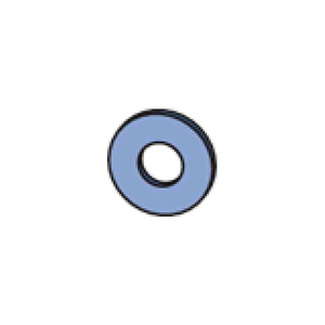 CHANNEL FLAT WASHER HFLW037EG, 3/8" by Unistrut Service Company CHANNEL FLAT WASHER HFLW037EG, 3/8" by Unistrut Service Company