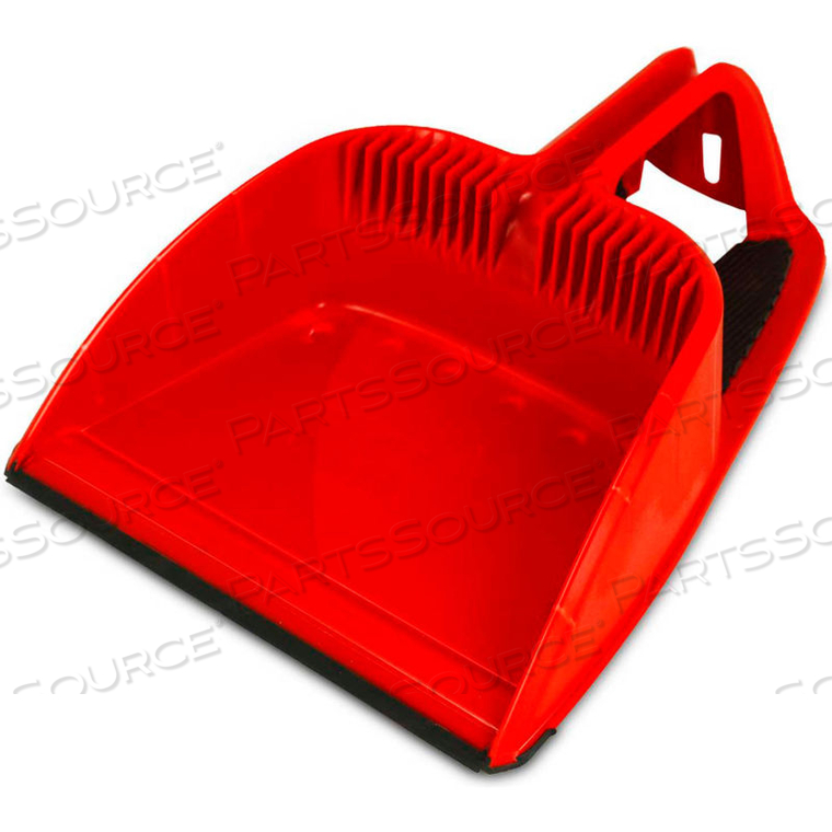 12" STEP-ON DUSTPAN, RED/BLACK by Libman