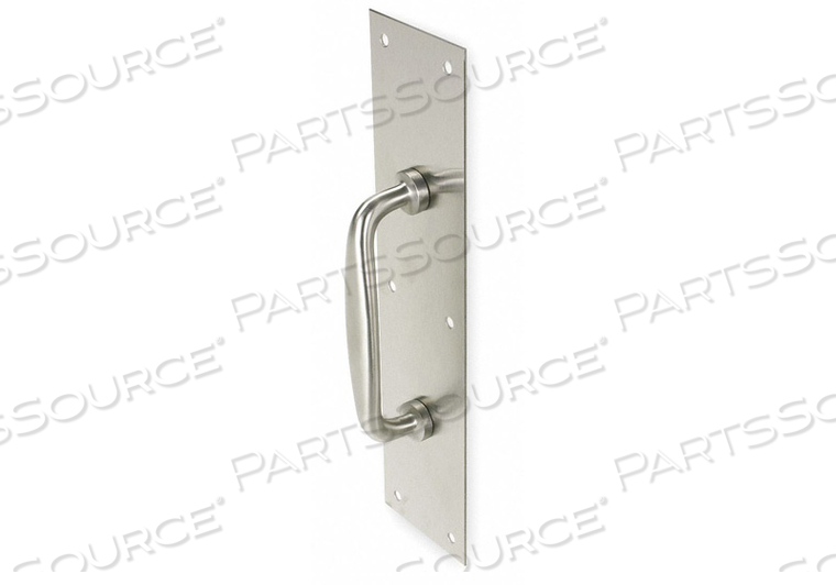 PULL PLATE OVAL GRIP ALUMINUM 4 X16 IN by Rockwood