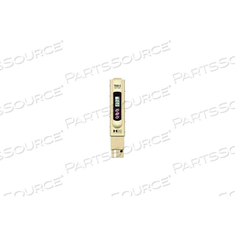 HM TDS3 METER WITH TEMPERATURE & CASE 