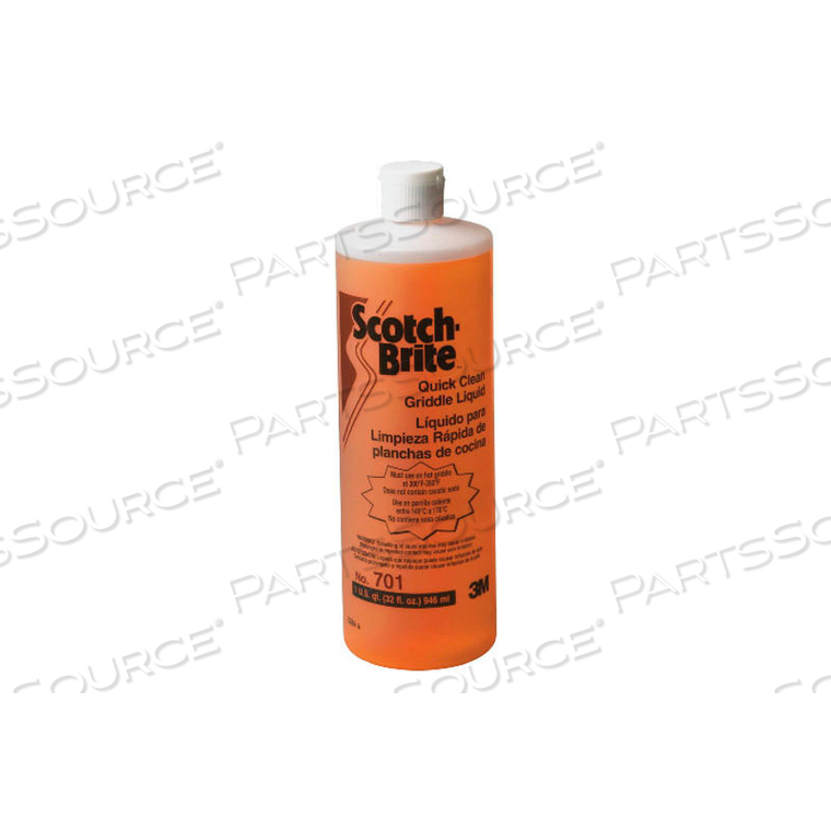 QUICK CLEAN GRIDDLE CLEANER, 32 OZ. BOTTLE, 4 BOTTLES - 26012 by 3M Consumer QUICK CLEAN GRIDDLE CLEANER, 32 OZ. BOTTLE, 4 BOTTLES - 26012 by 3M Consumer