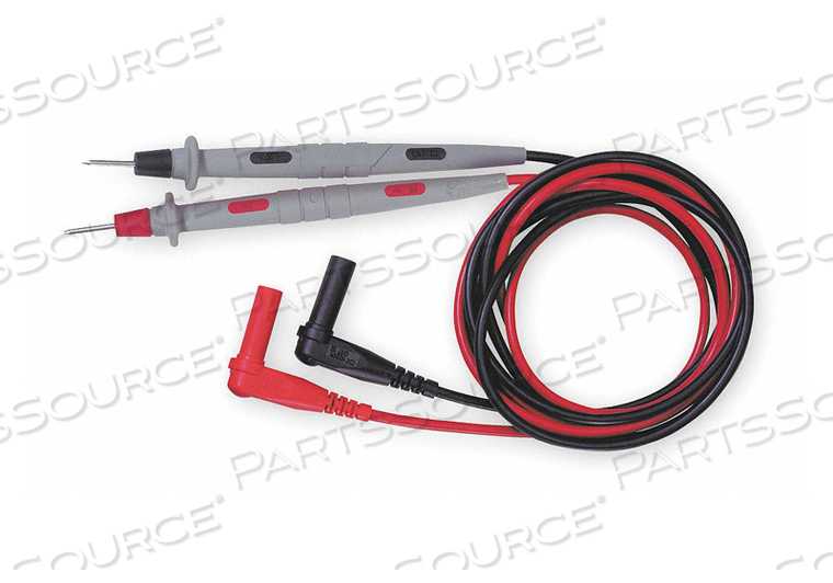 TEST LEADS 48 IN L 1000VAC BLACK/RED PR by Pomona Electronics