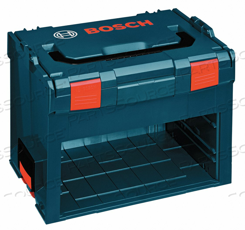 STACKABLE STORAGE BOX 12X14X17-1/2 BLUE by Bosch Tools