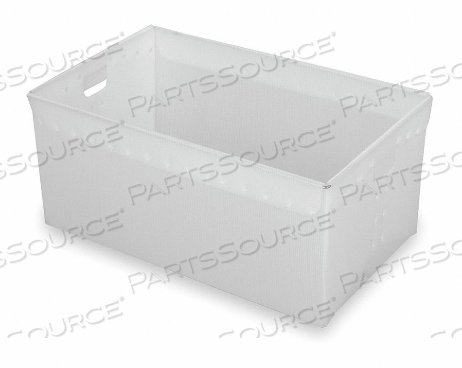 NESTABLE TOTE 30 IN L NATURAL PK3 by Diversi-Plast NESTABLE TOTE 30 IN L NATURAL PK3 by Diversi-Plast