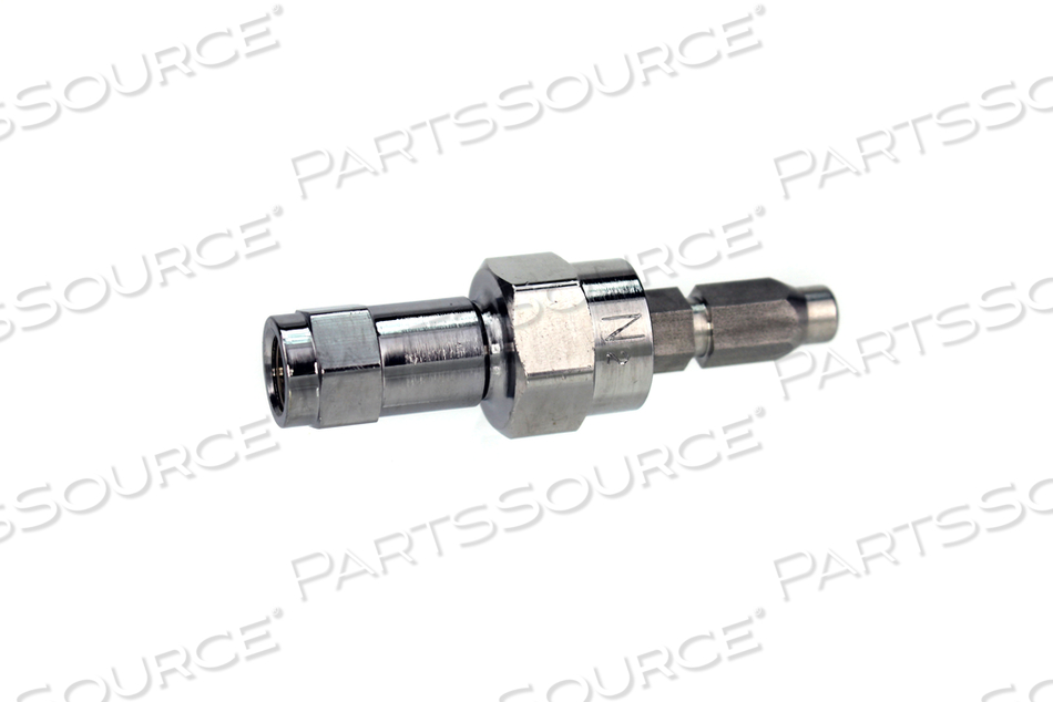 QUICK CONNECT ADAPTER, NON SWIVEL MALE X 1/8 IN FNPT, BLACK, NITROGEN by Bay Corporation