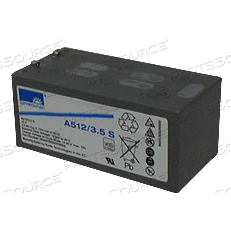 REPLACEMENT BATTERY, 3.5 AH, SLA/VRLA, 12 V 