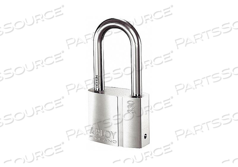 KEYED PADLOCK 1 IN RECTANGLE SILVER by Abloy KEYED PADLOCK 1 IN RECTANGLE SILVER by Abloy