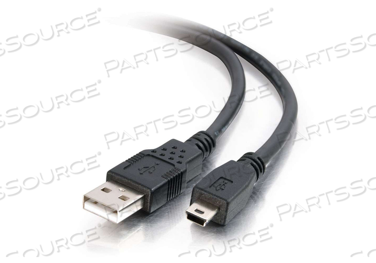 3.3FT USB 2.0 A MALE - MINI-B MALE CABLE - BLACK by Legrand AV (C2G)